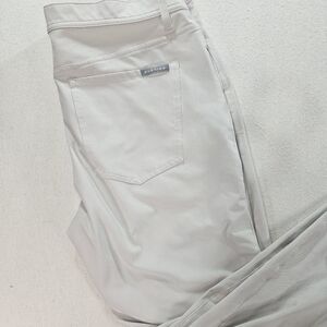 Dunning Golf Pants 36x30 Khaki Stretch Performance Mens